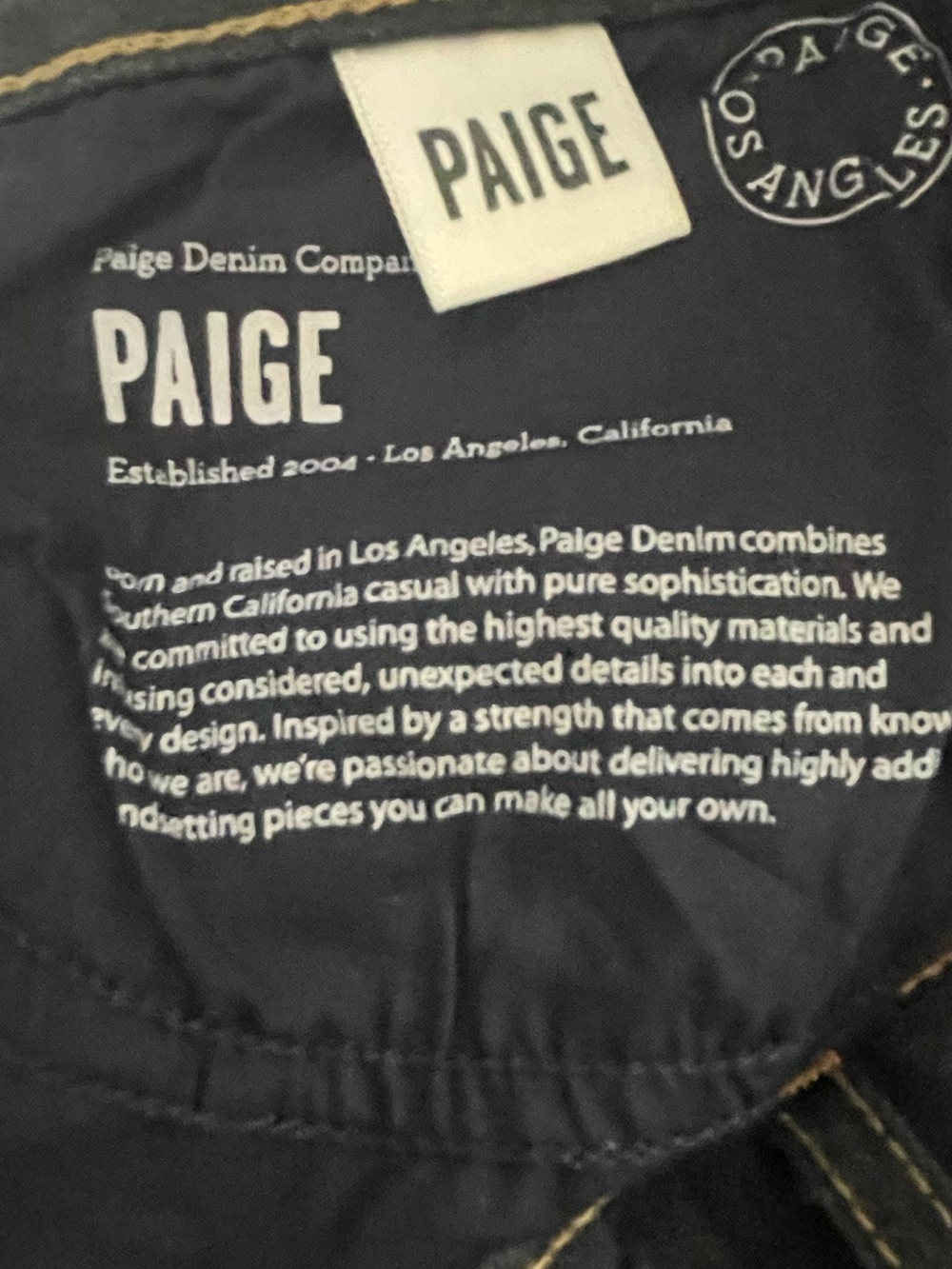 PAIGE Verdugo Ultra Skinny Jeans Women’s 28 Dark Wash Mid Rise Stretch Designer - Picture 2 of 8